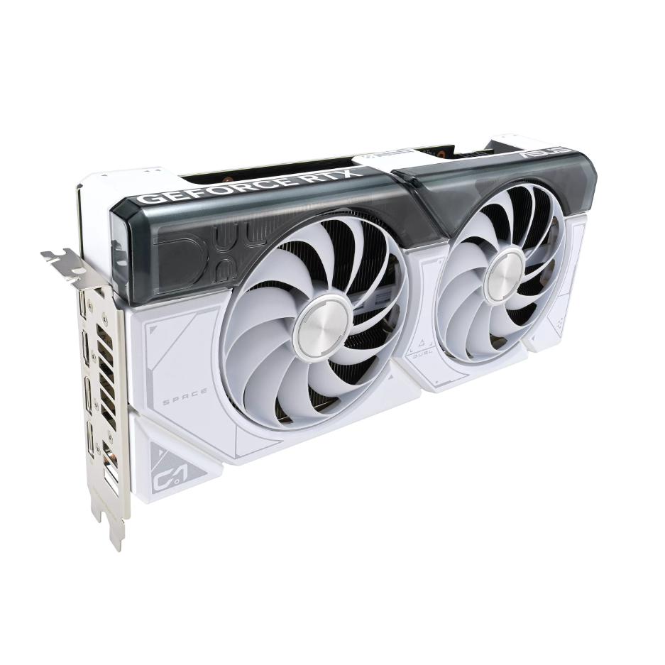 VGA ASUS GeForce RTX 4070 DUAL OC 12GB GDDR6X WHITE | RTX4070 12G