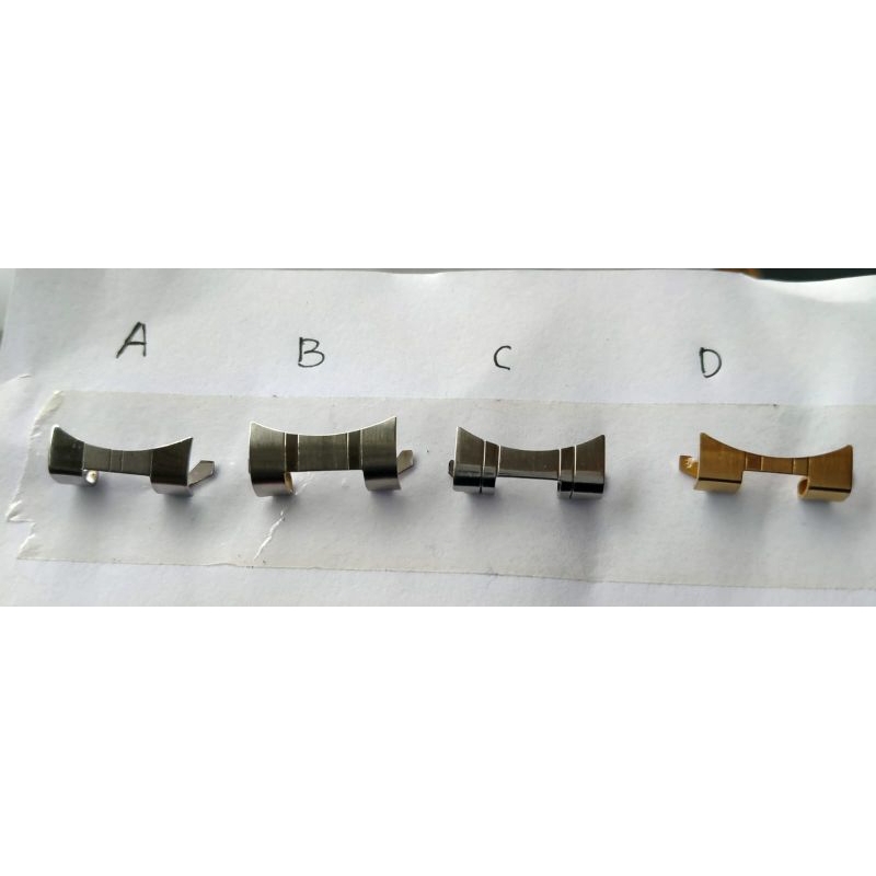 kupingan rantai jam tangan 19 mm