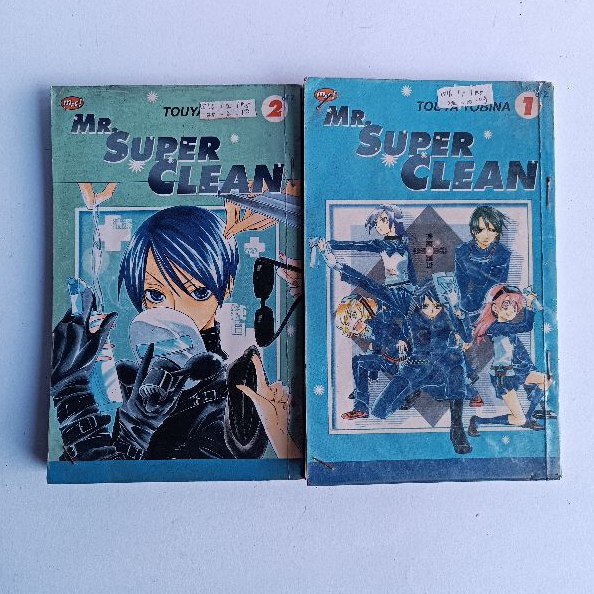 komik-OBRAL-mr. super clean-komik set 1-2 tamat