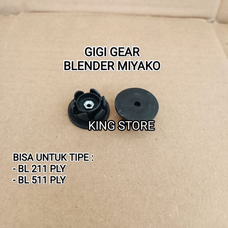 GEAR GIGI MESIN BLENDER MIYAKO KUNING BL 211 PL / BL 511 PLY