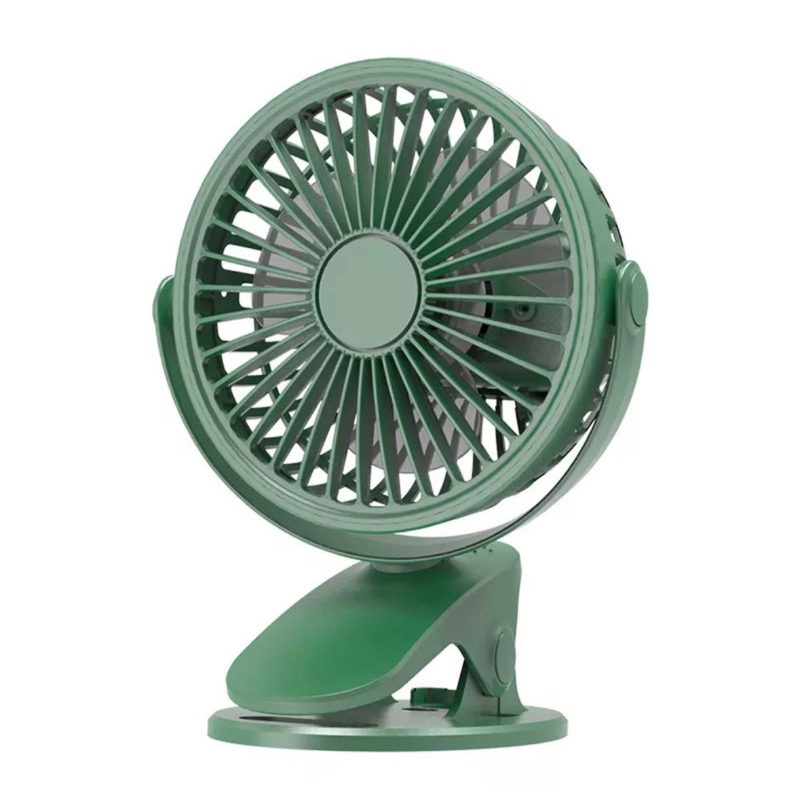 Kipas Angin Jepit Mini Fan Portable Meja / Tangan / Clip Gantung 360 ° Rotasi