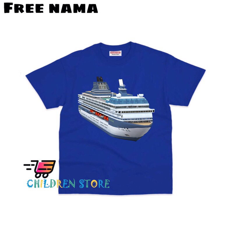 BAJU ANAK KAOS ATASAN ANAK KAPAL PESIAR BAHAN PREMIUM