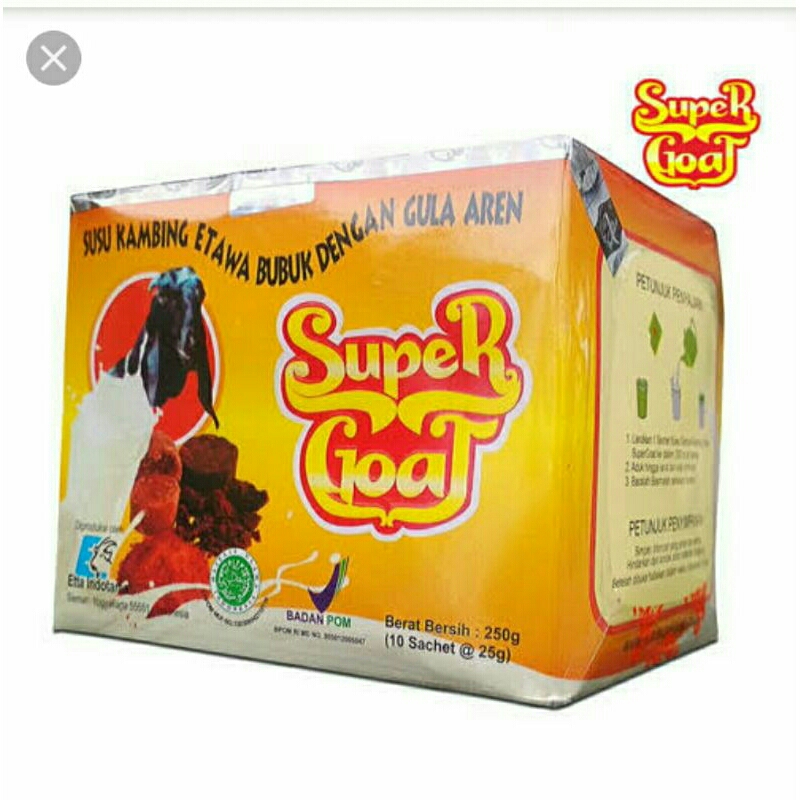 

Supergoat susu kambing gula aren supergoat
