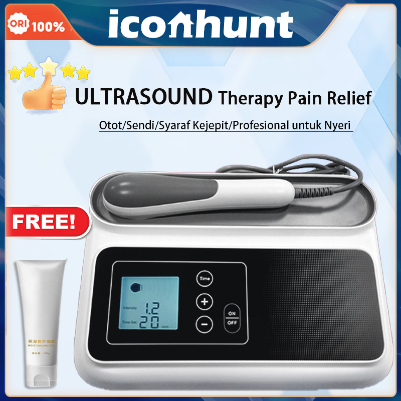 ❤️Satu tahun jaminan❤️Terapi Ultrasound Pain Relief Therapy 1Mhz Fisioterapi Terapi Ultrasonic 1Mhz untuk Otot/ Sendi/ Syaraf Kejepit Alternatif Ultralieve Revitive CY