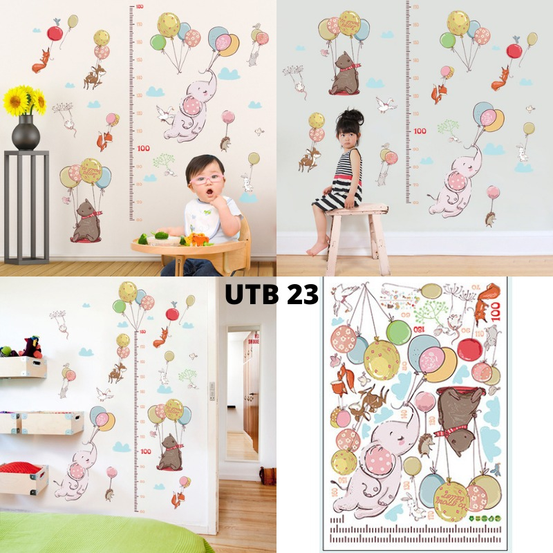 WALLSTICKER UTB GAJAH STICKER UTB 35 WALLSTIKER DINDING UTB STIKER UTB GAJAH 35 @banyak