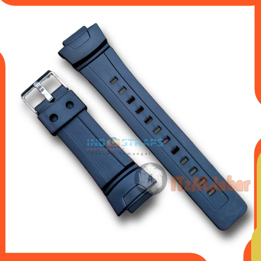 Tali jam Casio G100 G101 G200 G2110 G2300 Strap tali jam tangan Casio