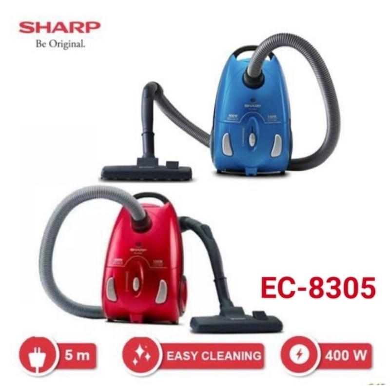 (Khusus Wilayah Kota Palembang) Penyedot Debu Vacum Cleaner SHARP EC 8305 (Kering) Palembang