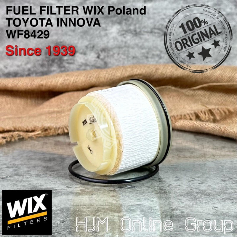 FUEL FILTER SARINGAN SOLAR INNOVA FORTUNER HILUX WIX Poland WA8429