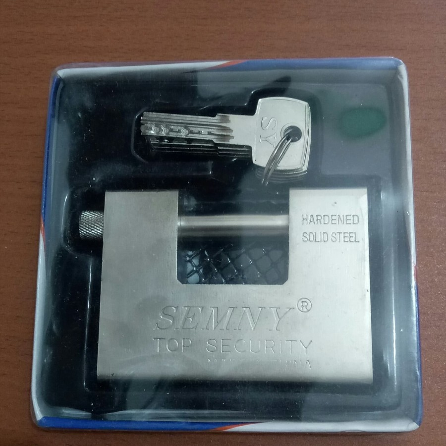 Gembok Semny Extra Safety Gembok Kunci 94mm Anti Maling Anti Karat