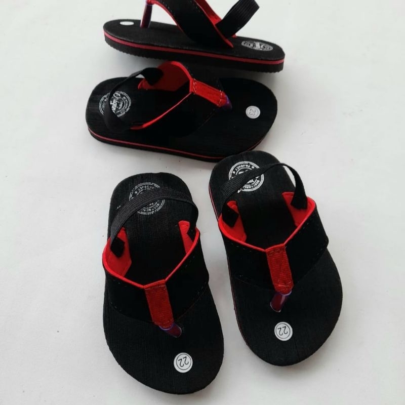 Sandal Baby Laki Laki Tali Karet Belakang Sandal Anak