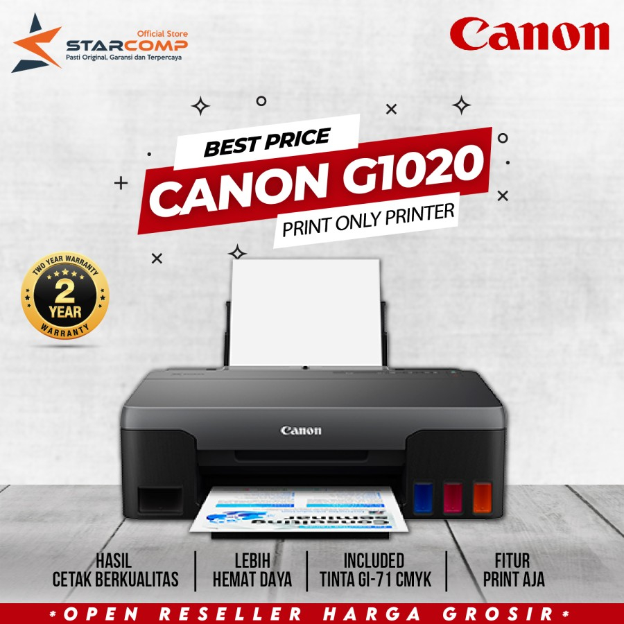 Printer Canon PIXMA G1020 Ink Efficient G 1020 / G-1020
