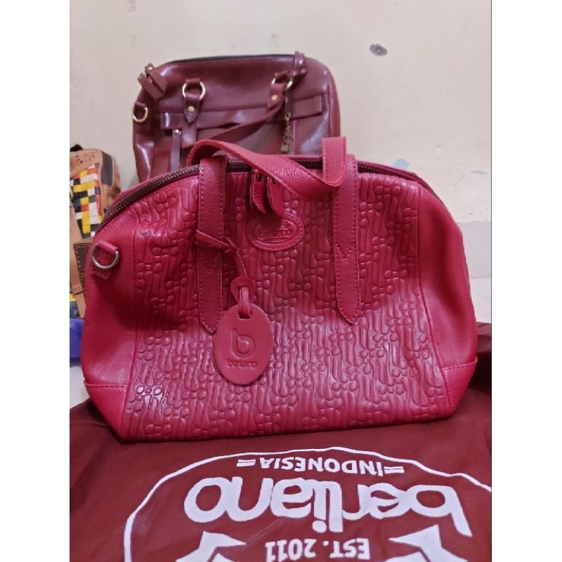 tas berliano fuschia