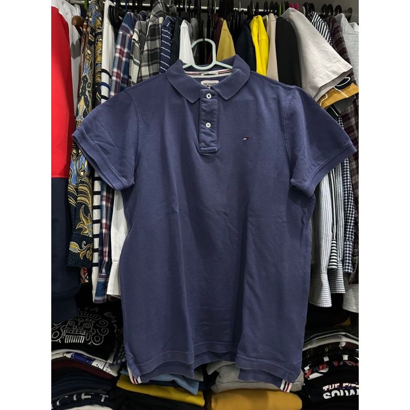 Tommy Hilfiger Navy Polo Second Original
