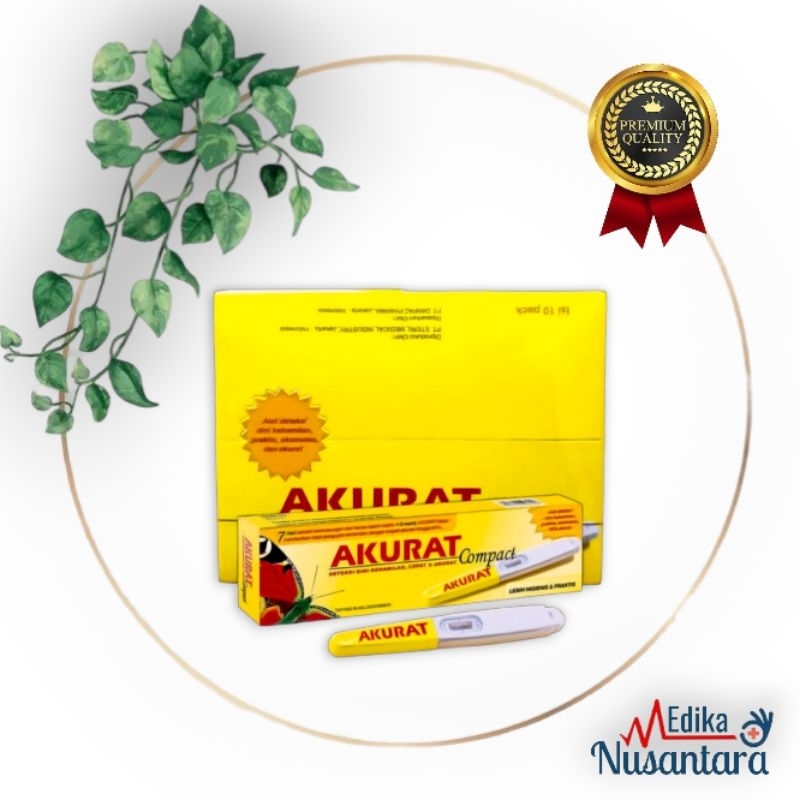 Alat Tes Uji Kehamilan Akurat Compact Testpack HCG Akurat Tes Kehamilan Pribadi