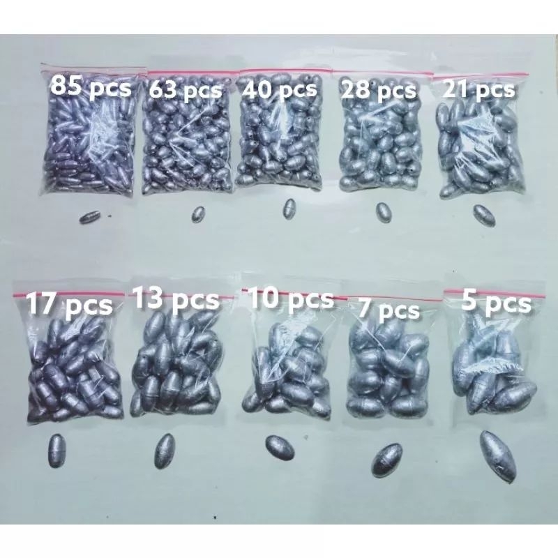 Timah melinjo/ pemberat pancing /timbel (1/2 kg)