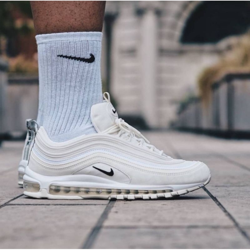 Nike Air Max 97 Reflective Logo &quot;Sail/White-Black&quot;