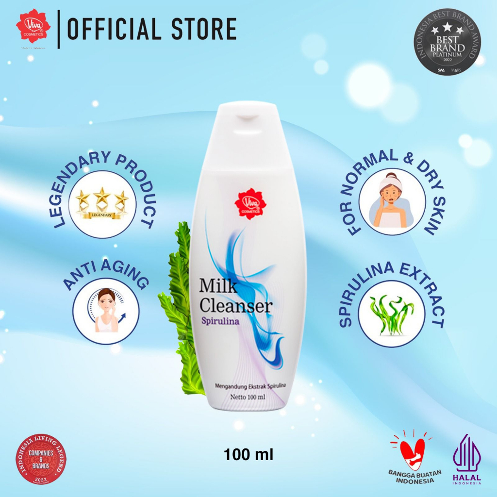 Viva Milk Cleanser Bengkuang 100 ml