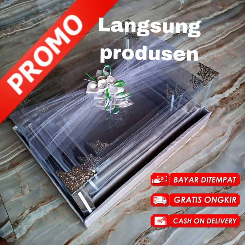 

seserahan pernikahan kotak perhiasan seserahan akrilik