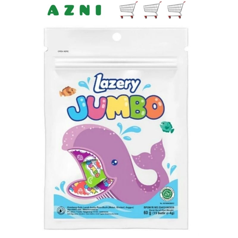 

Lazery Jumbo Permen 60 Gr