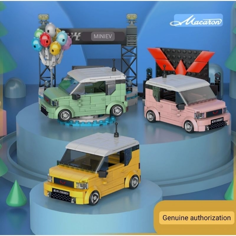 Building Blocks Macaron Wuling MiniEV