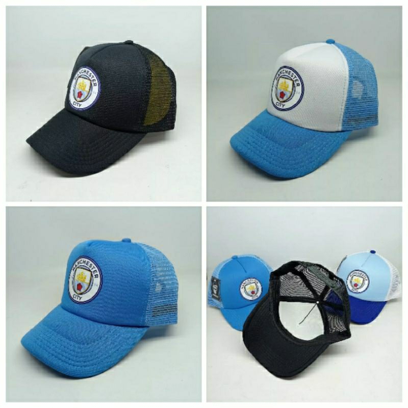 Topi Manchester City topi Sepakbola club Manchester city