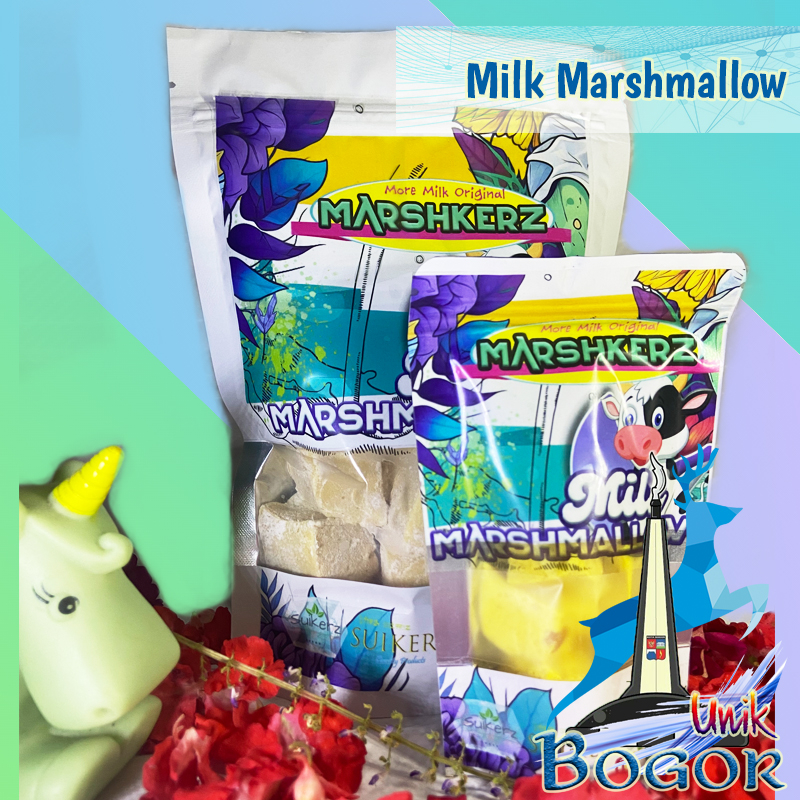 

Marshmallow Susu Halal Marshkerz Milk Marshmallow Mini