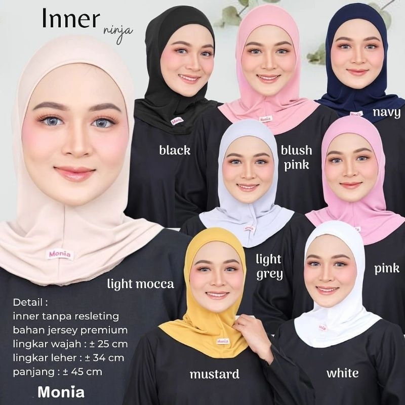 Inner Ninja by Monia Hijab Kids | Inner terbaru