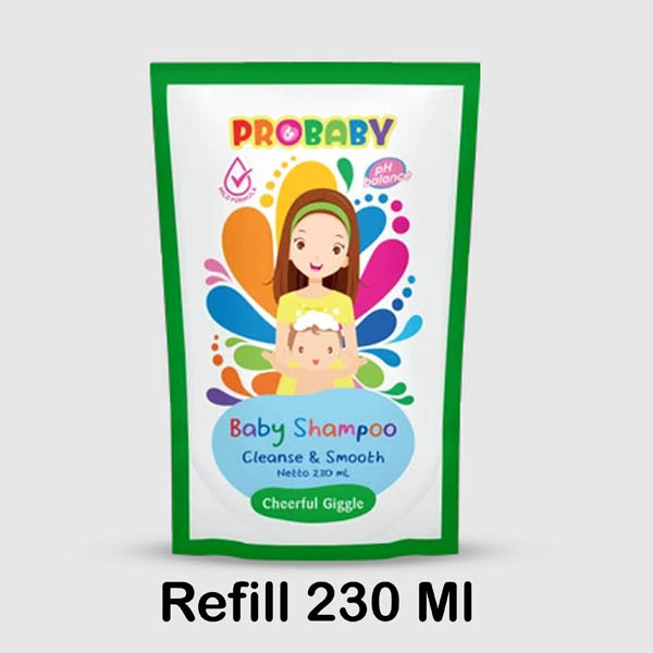 [AMAN DI MATA] [REFILL 230ML] PROBABY BODY WASH | SHAMPOO BABY BAYI ANAK ANAK KEMASAN REFILL 230ML_Cerianti