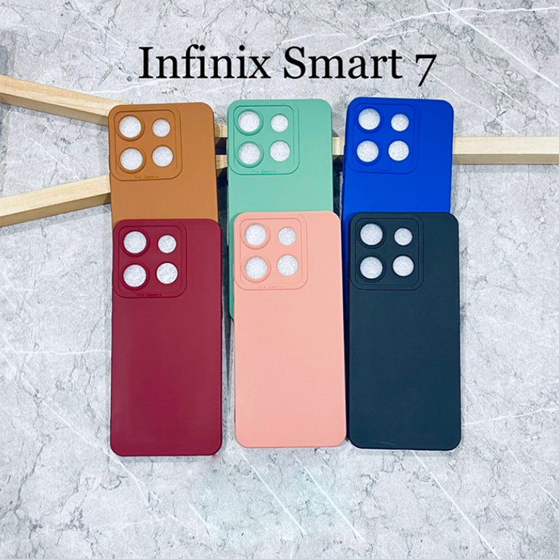 Case Infinix Smart 7 / Infinix Smart 7 2023 Softcase Gel Silika Casing