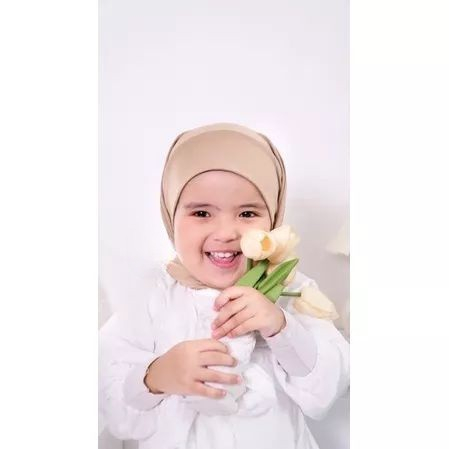 Pashmina Anak Malay / Pashmina Jersey Anak Tali / Jilbab Tali Pashmina Melayu Kids Premium