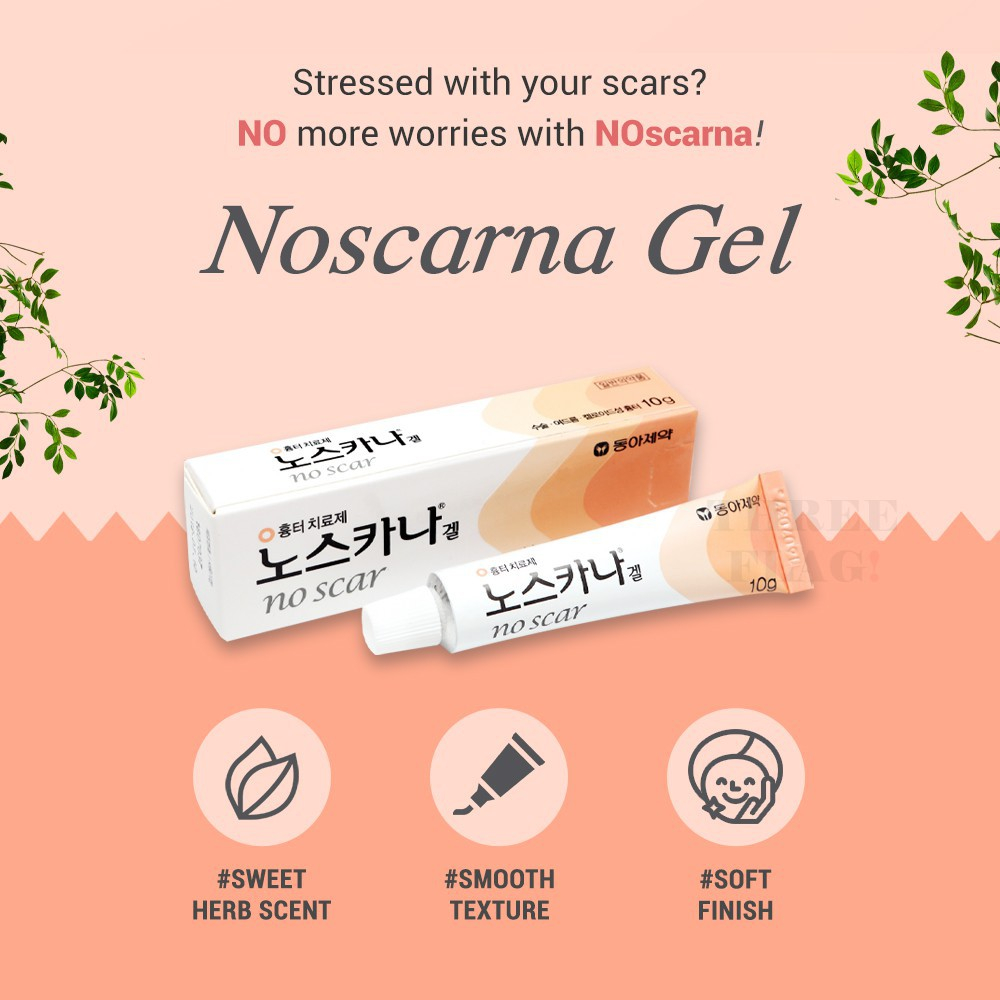 Noscarna Gel (20g) Original Korea Salep bekas luka