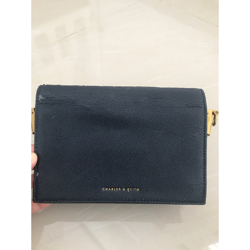 preloved clutch tas dompet charles and keith