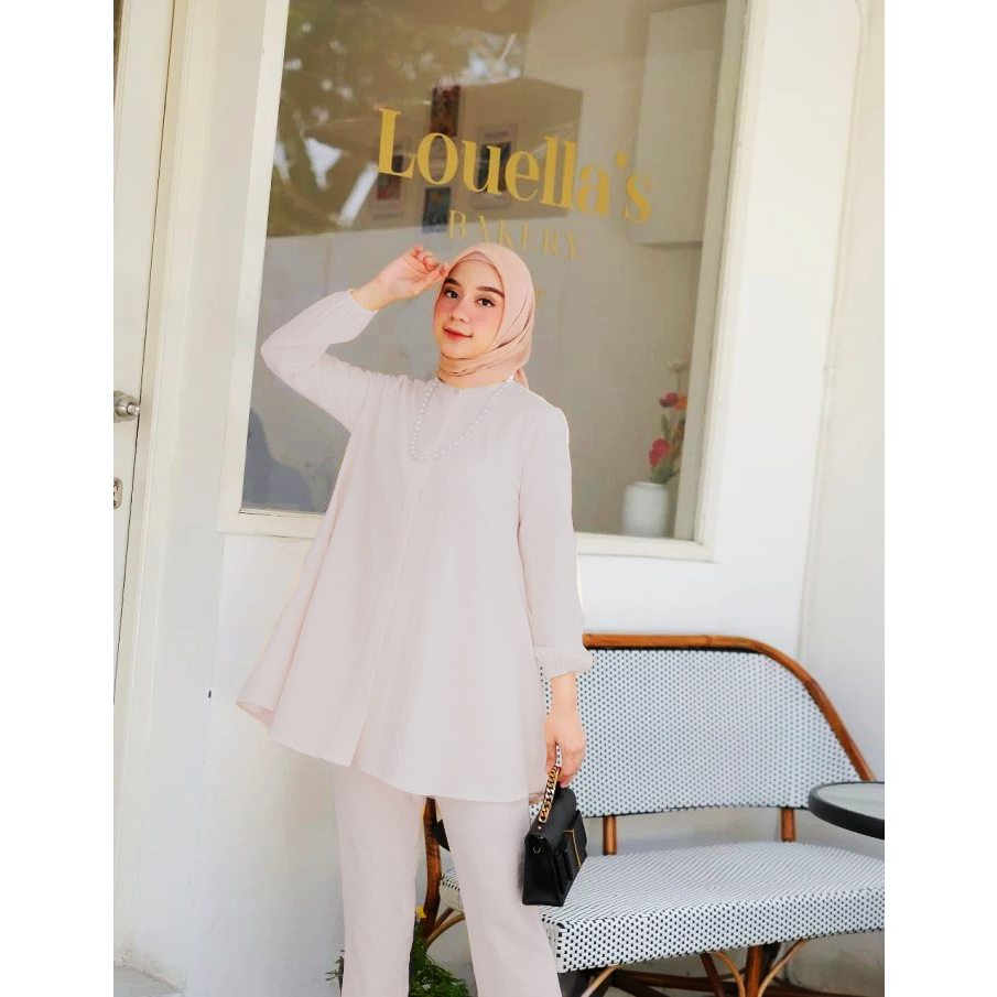 [COD] Shazfa.apparel - Setelan Muslim Wanita Terbaru Yasha Set