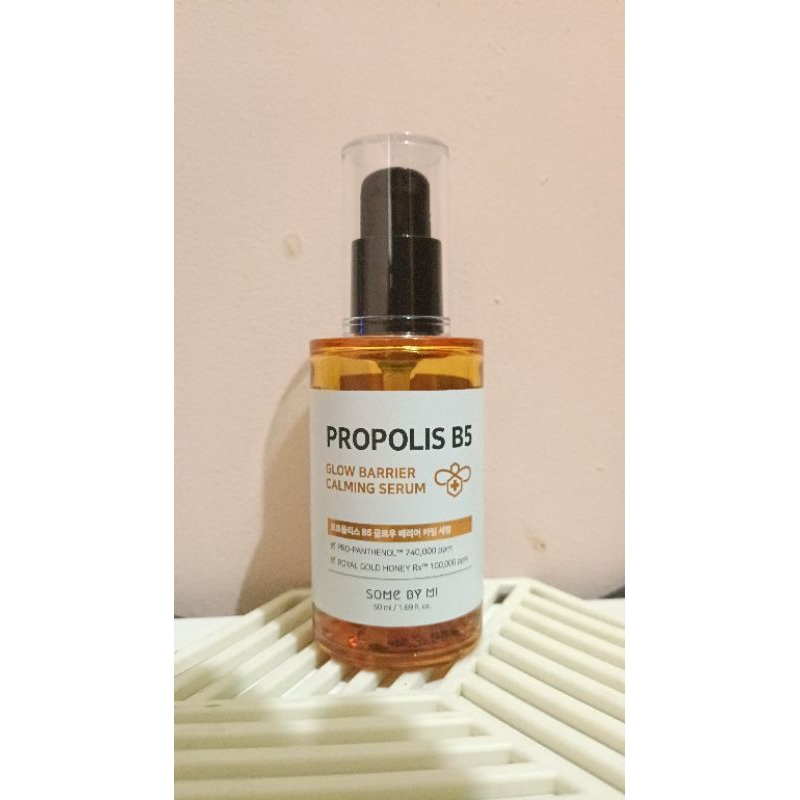 Preloved Some By Mi Propolis B5 Glow Barrier Calming Serum ORI Original 100%