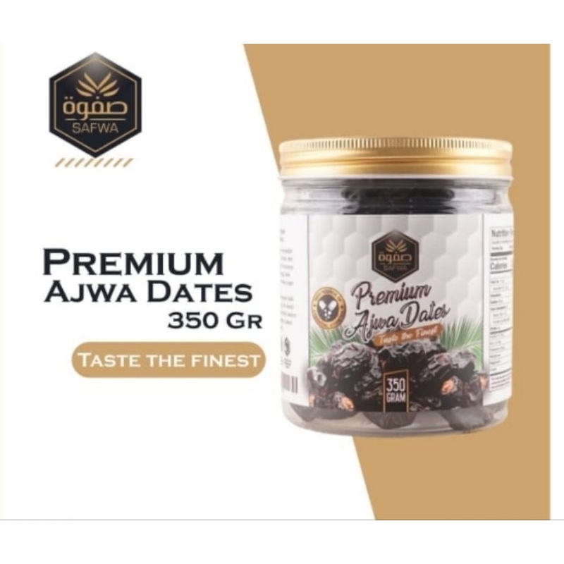 

Safwa Kurma Ajwa Premium Ajwa Dates 350 Gr