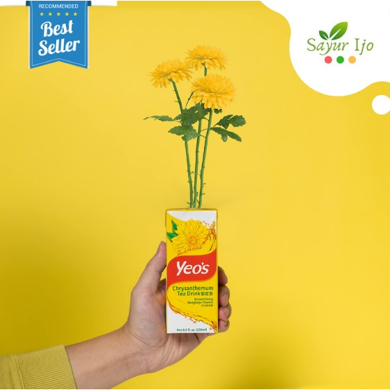 

Yeos Chrysanthemun Tea 250 ML / Kotak Minuman Rasa Bunga Krisantemum Instant