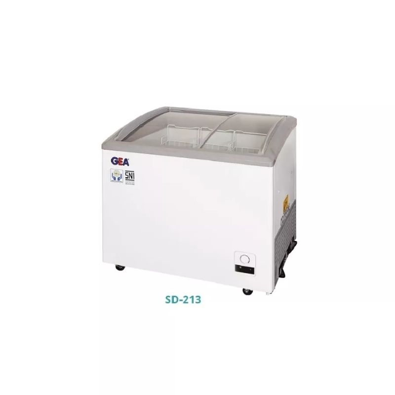 FREEZER GEA SD-213 213 LITER FREEZER KACA