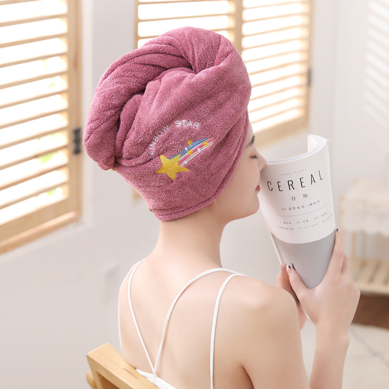 BV.ID HD1248 Handuk Keramas Pengering Rambut Kepala Head Towel Fast Dry Hair Microfiber Serap Air