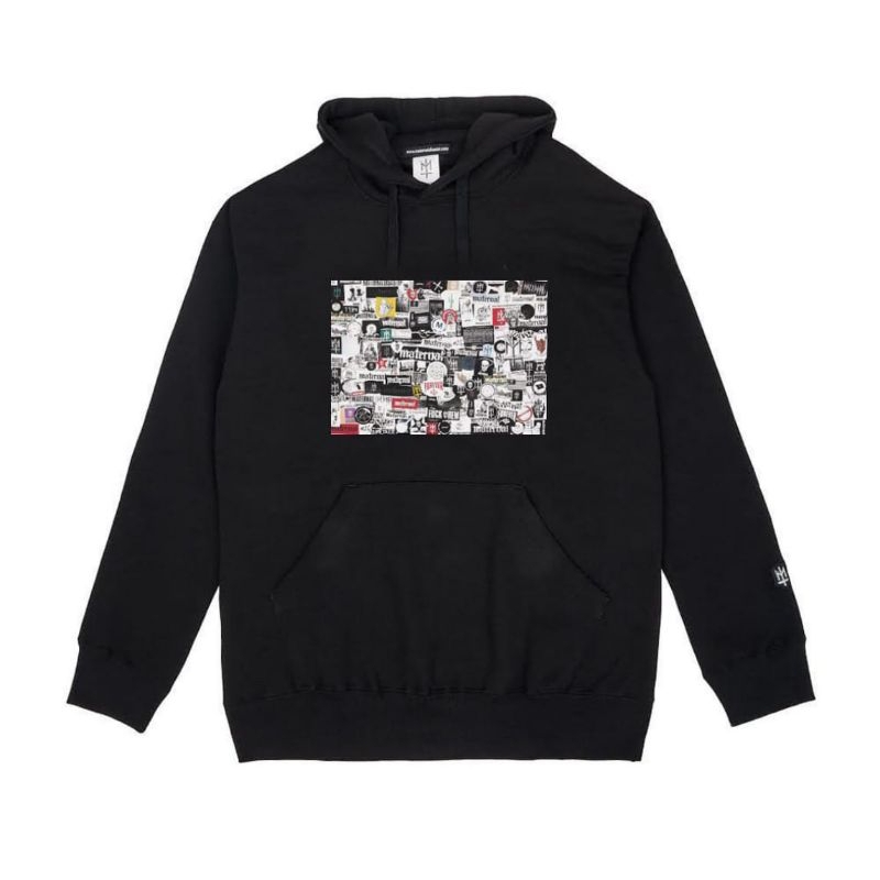 Maternal Disaster Hoodie Pullover STIKOZ Black Grey