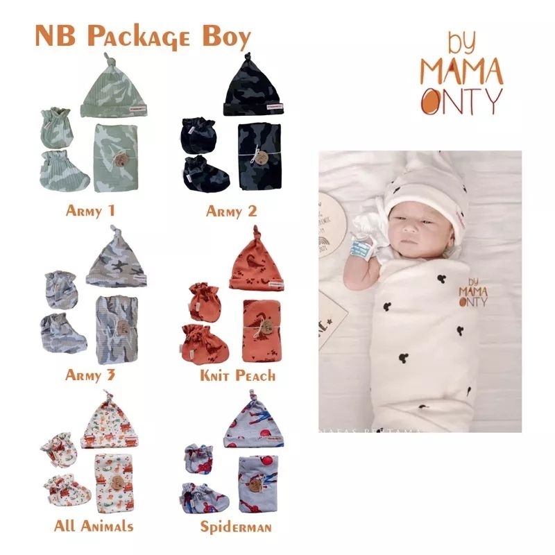 BEDONG BAYI SET BOY BY MAMA ONTY
