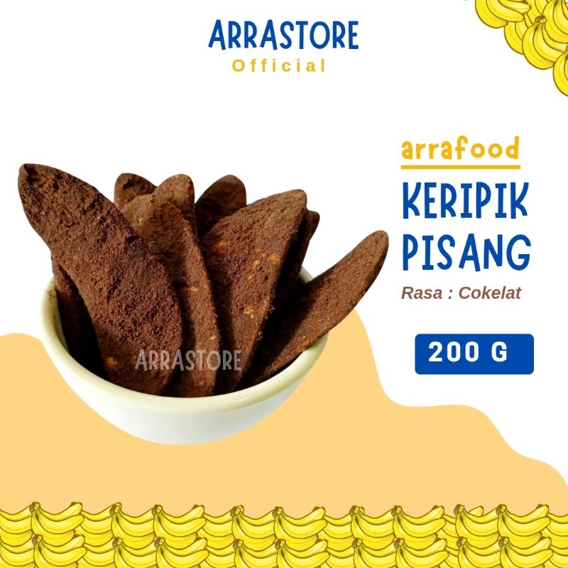 

Keripik Pisang Cokelat khas Lampung kripik pisang kepok Lampung