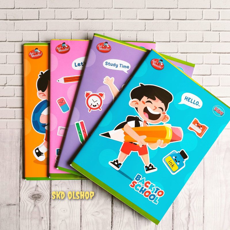 

Buku tulis sidu (Sinar dunia)58 lembar Per Pcs