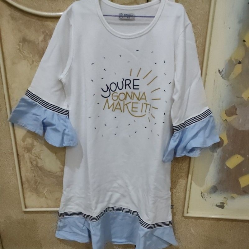 Dress anak perempuan Nevada size 9-10