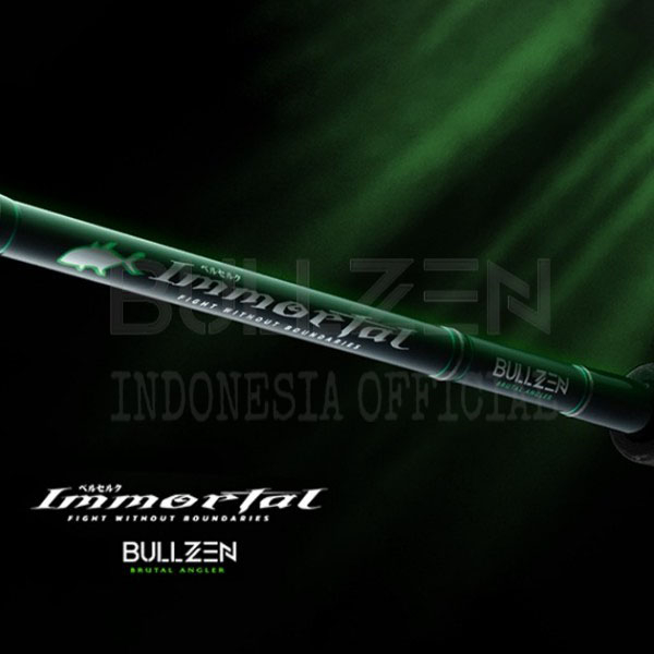 Rod BULLZEN Immortal OFFSHORE POPPING ROD Max Drag 16-30 Kg