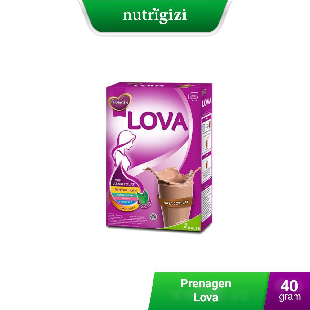 

Nutrigizi | (Tidak Dijual) Prenagen Lova Sample 40 g Susu Nutrisi Ibu Hamil Menyusui Janin Bayi Sehat