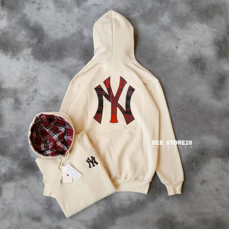 SWEATER HOODIE NY MBL JAPAN MARKET CREAM&amp;CARAMEL FULLTAG&amp;LEBEL PREMIUM (BESTSELLER)