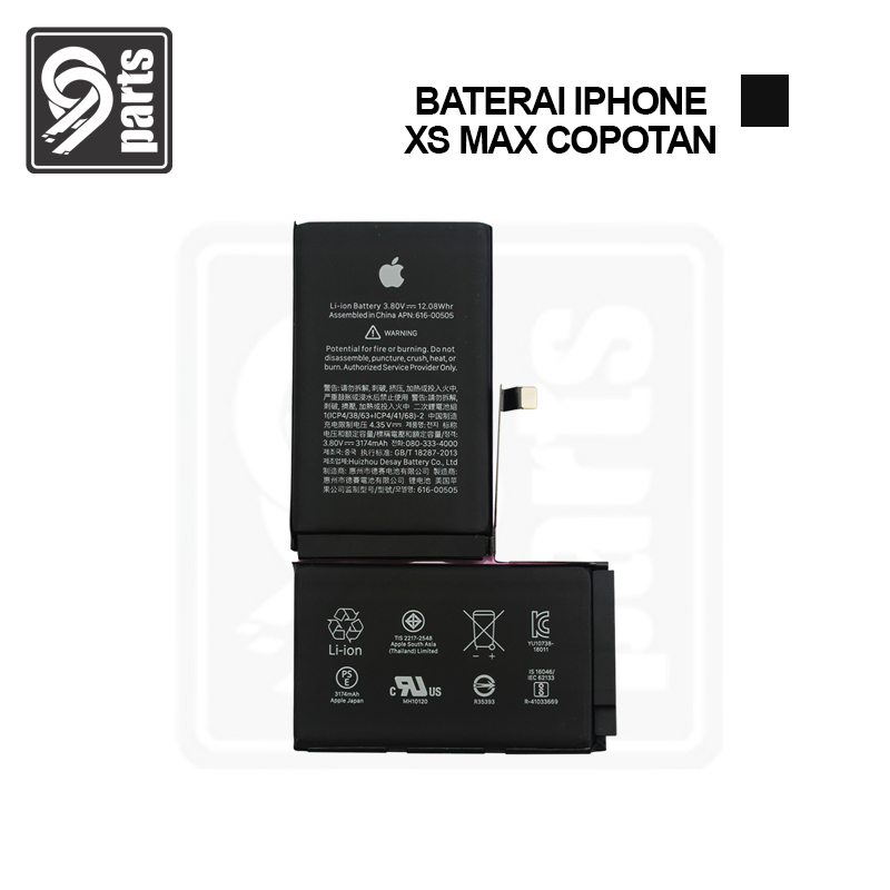 Baterai xs max copotan