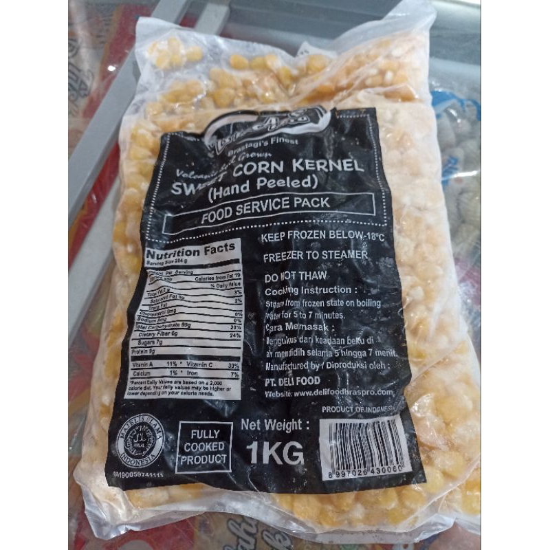 

SEWEET CORN JAGUNG PIPIL 1 KG FULLY COOCKED FROZEN VEGETABLE FROZEN FOODS LAZIZ MURAH BAGUS HALAL PEKANBARU DAN SEKITARNYA PENGIRIMAN AMAN BISA JNT READY PEKANBARU BISA COD PANAM RIMBO PANJANG RIAU INDONESIA CUS ORDER NOW STOCK TERBATAS PROMO FREE ONGKIR