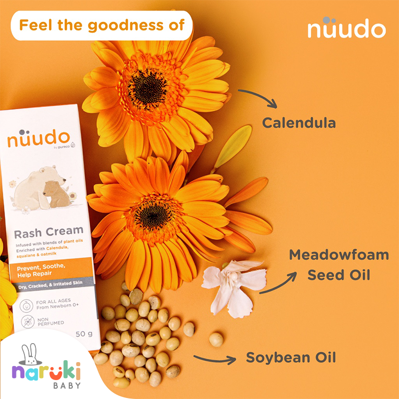 Nuudo Rash Cream 50gr by Pureco