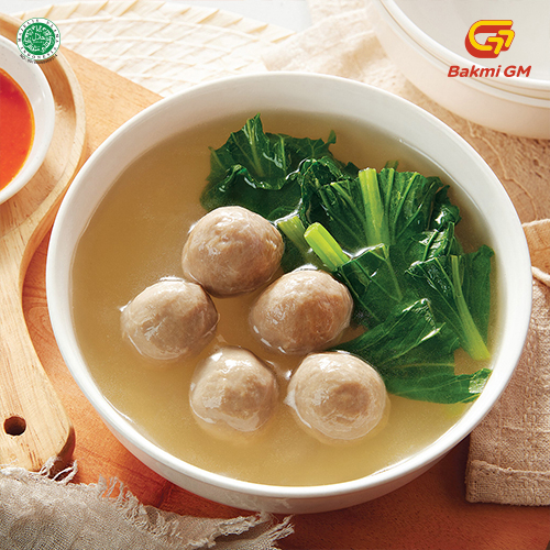 

Bakmi GM - Bakso Kuah (5 buah) (Matang)